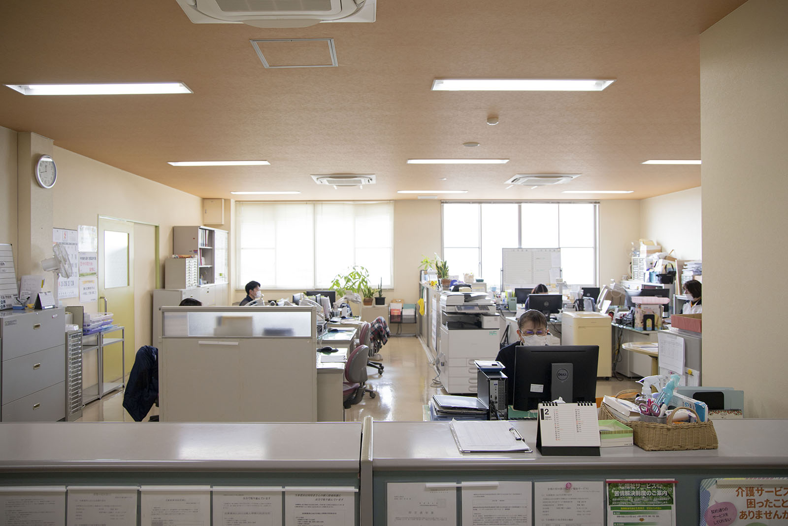 筑後市包括支援センターの様子